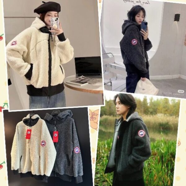 大鵝羊羔絨外套