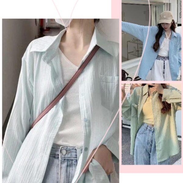 長袖薄款防晒衫