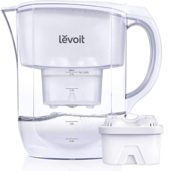 【Levoit】 10杯大容量5層過濾水壺