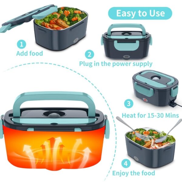 【CHARMDOO】室內/車載兩用電熱飯盒