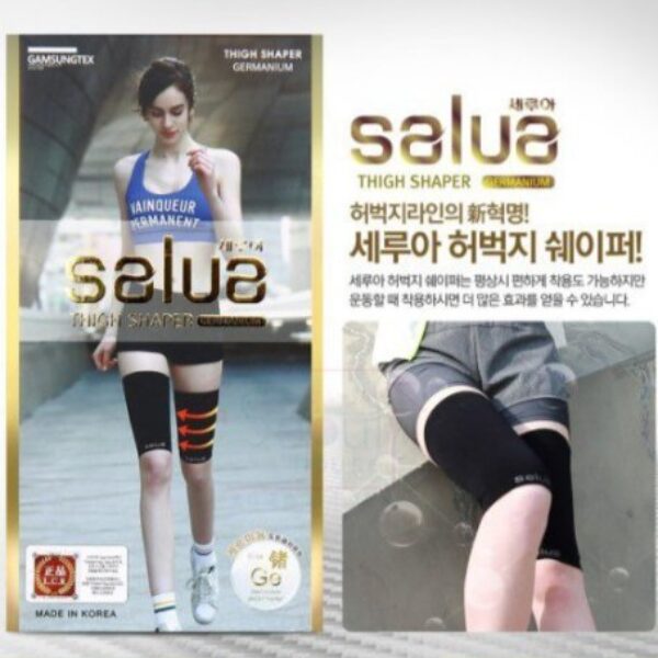 【清倉特價】韓國Salua專利鍺元素顆粒彈力美腿套