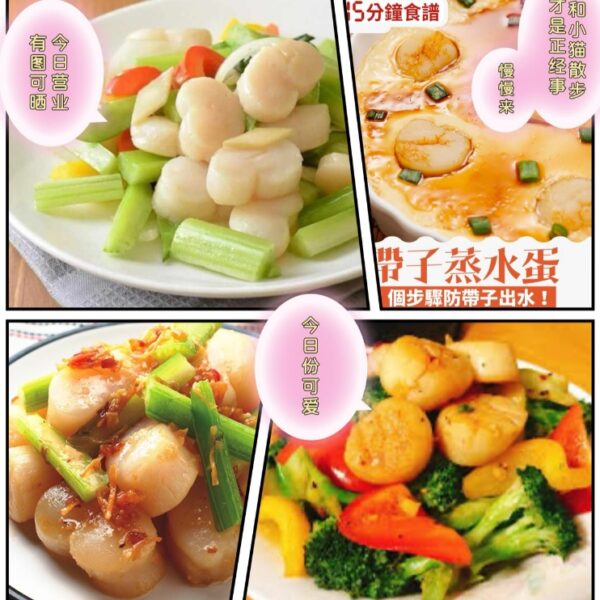 冰鮮帶子肉(size80-100)