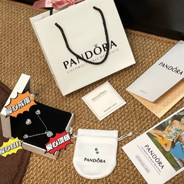 潘家愛心莫桑鑽三件套