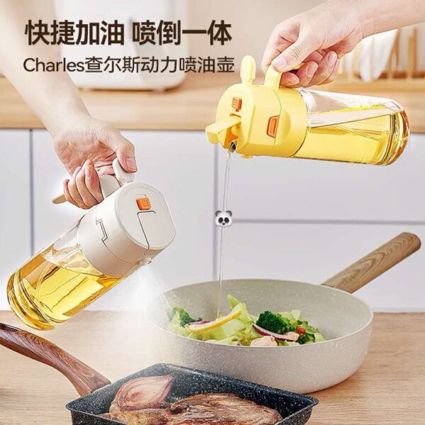 【買一送一】Charles噴倒二合一 油瓶