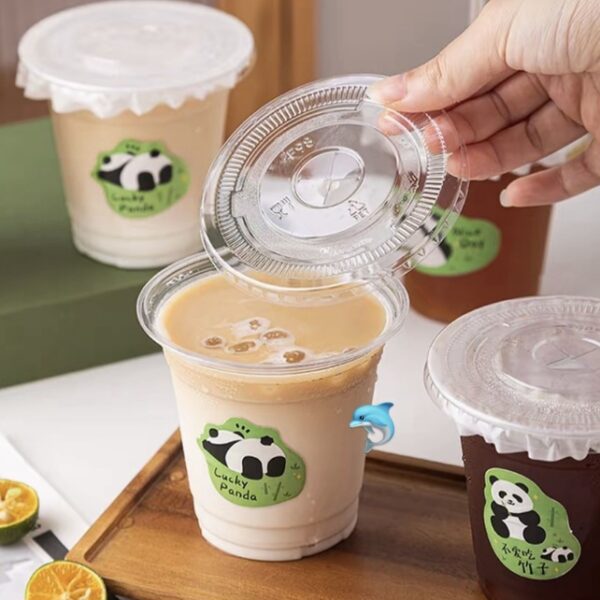 熊貓樣式一次性杯子