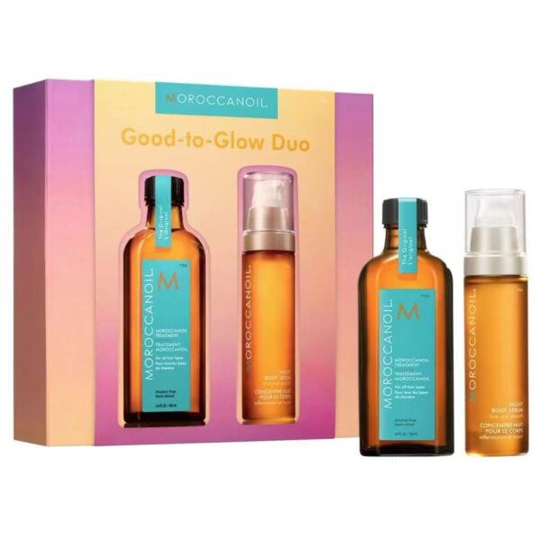 【限量特價】正品摩洛哥髮油+身體油套盒