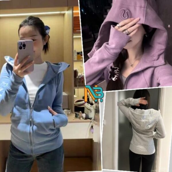 Lulu原標同款Scuba厚外套衛衣