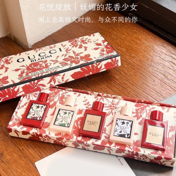 Gucci花悅香水五件套禮盒