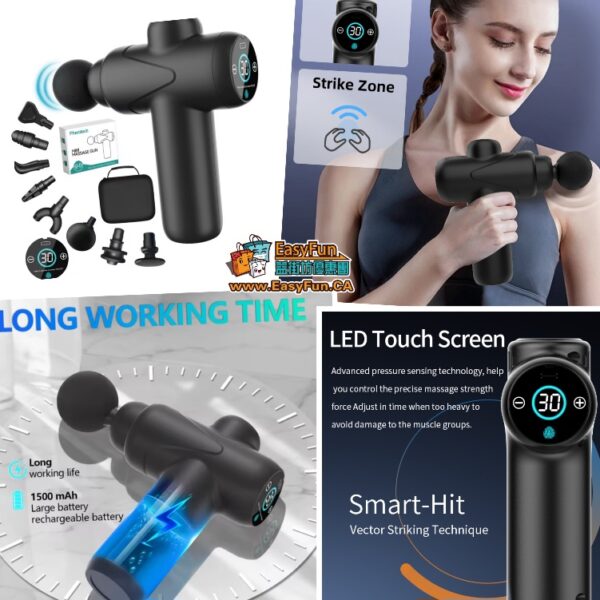 【Phenitech】30檔變速迷你筋膜槍