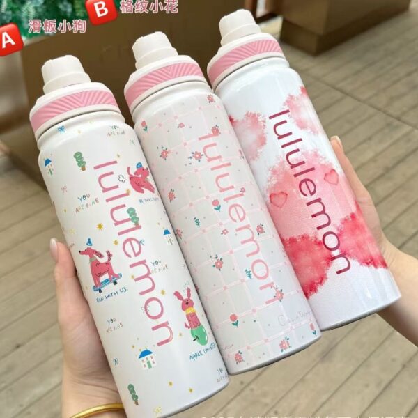 2025台灣版lulu粉色麗人保溫壺