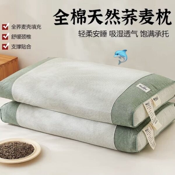 新款A類芥麥枕頭