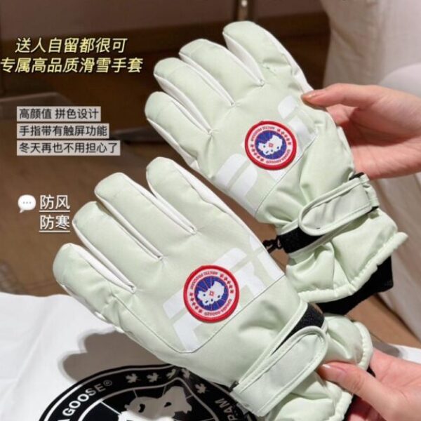 大鵝原單滑雪觸屏防滑手套