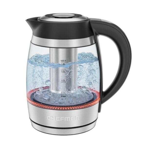 【Chefman】多功能1.8L溫控快速燒水壺