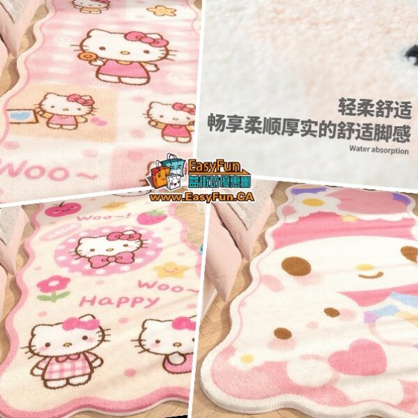 卡通hellokitty地墊