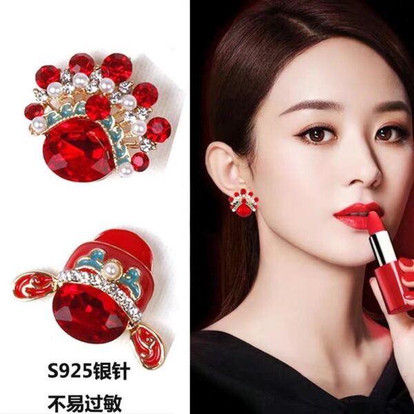 【清貨】中國風花旦耳飾