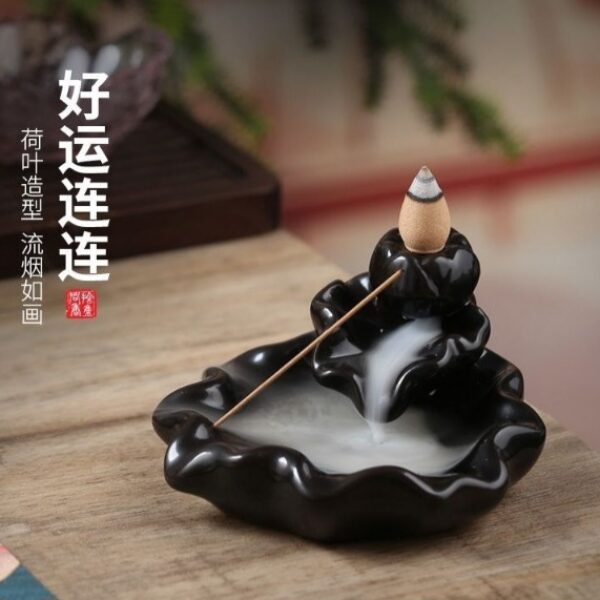 陶瓷倒流香香爐｜吉祥擺件