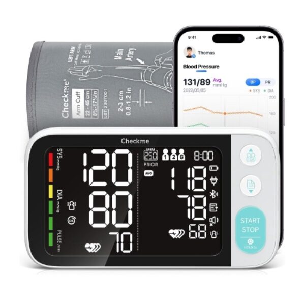 【CheckMe】超大液晶屏·高級血壓儀