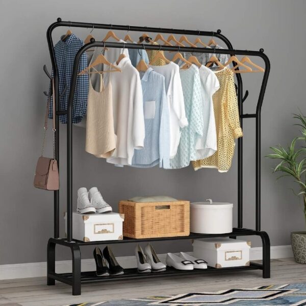 【UDEAR】Y型雙杆多功能晾衣架