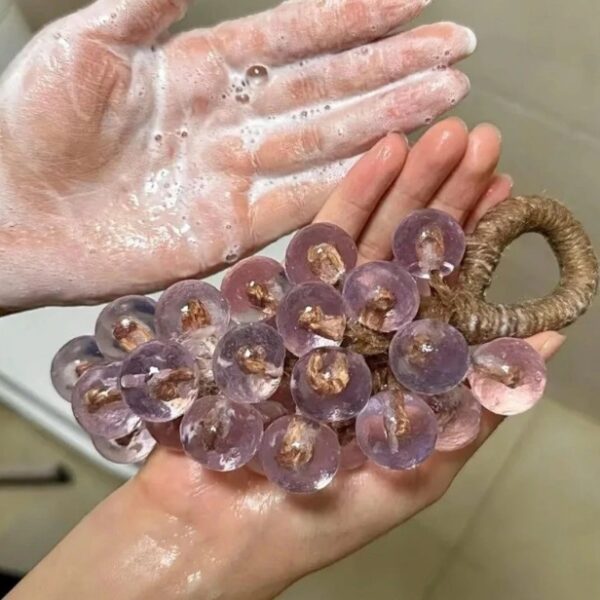 手工水晶葡萄精油香薰皂