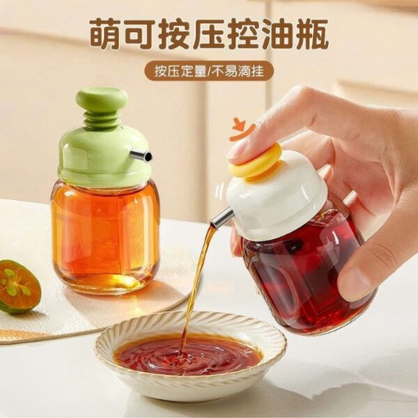 【買2送1】萌可按壓控油瓶