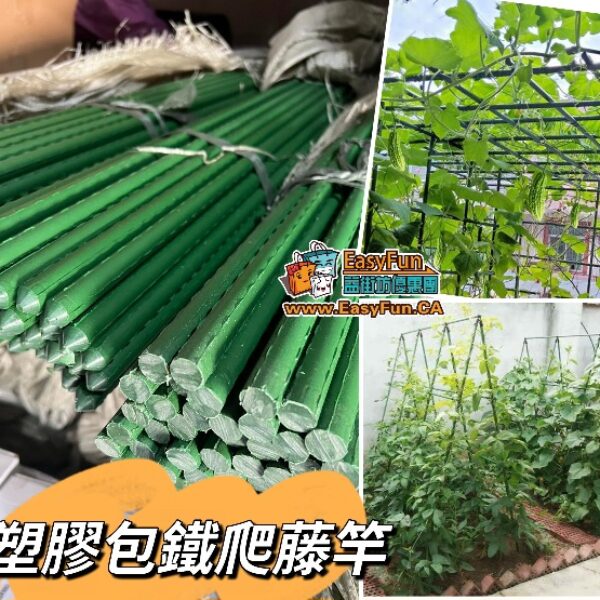 塑膠包鐵爬藤竿