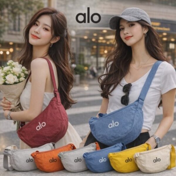 ALO多巴胺斜挎餃子包