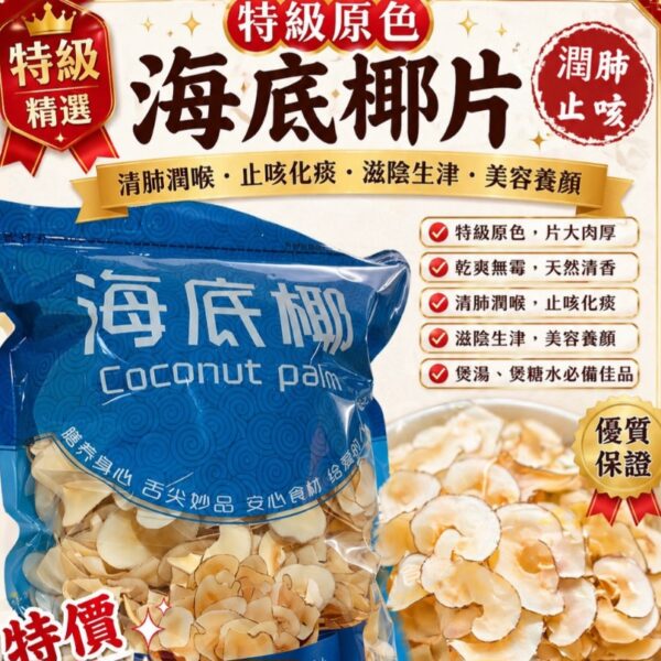 【特價】特級原色海底椰片
