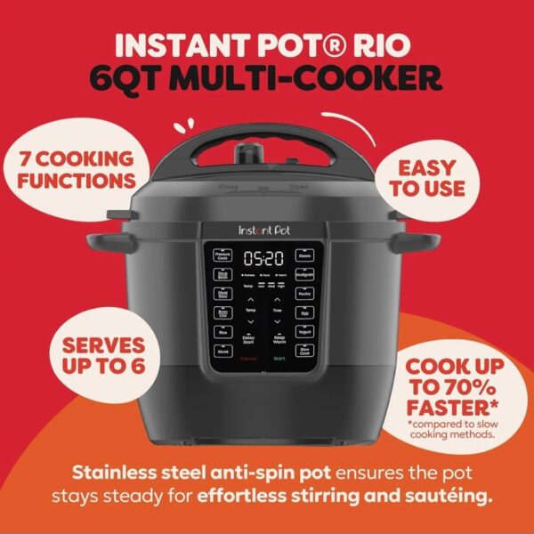 【RIO】新一代 Instant Pot 多功能電子壓力鍋