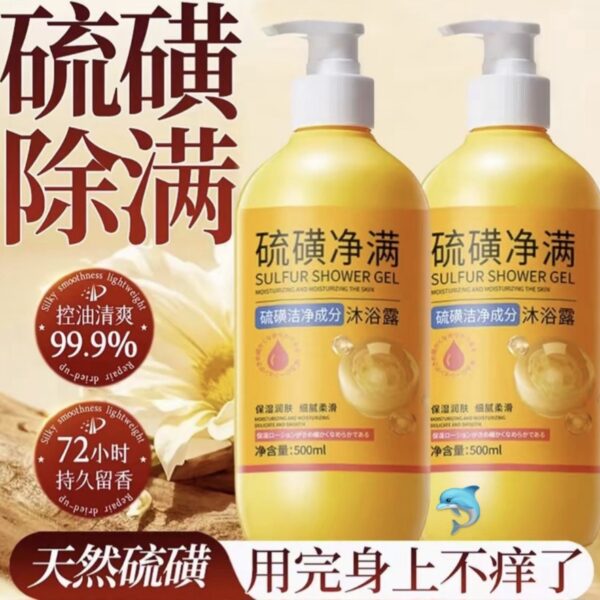 【買2送1】澡王世家硫磺淨膚沐浴露