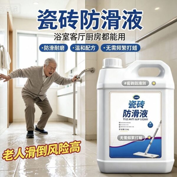 【買2桶送1桶】家用瓷磚浴室防滑劑