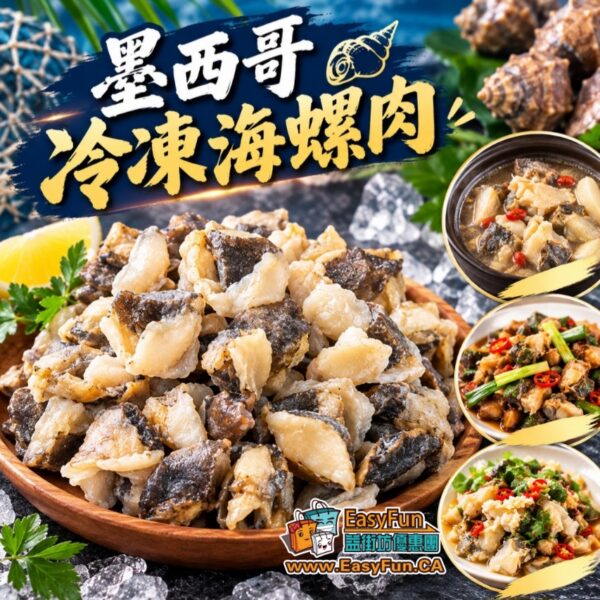 墨西哥冷凍海螺肉
