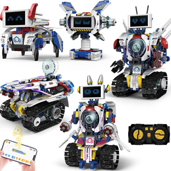 ROBOTS PRO 5-in-1 Transforming Robot / 5合1變形機械人